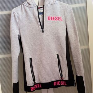 Quarter Zip grey sweater